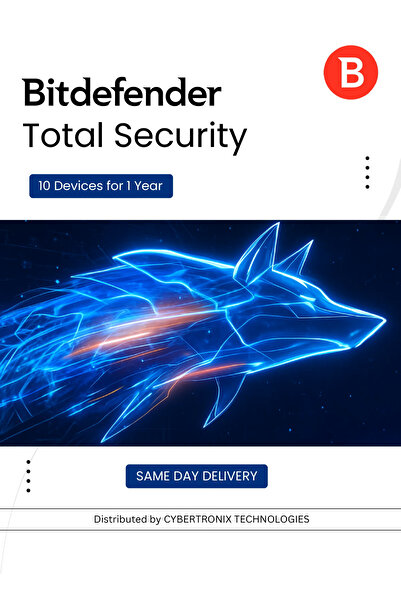 BITDEFENDER Total Security | 3 Devices for 2 Years | Digital License | SAME DAY DELIVERY