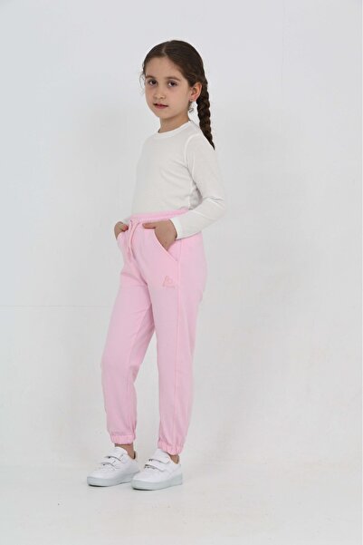 Toontoy Girl's Tonaton Embroidered Tracksuit Bottom