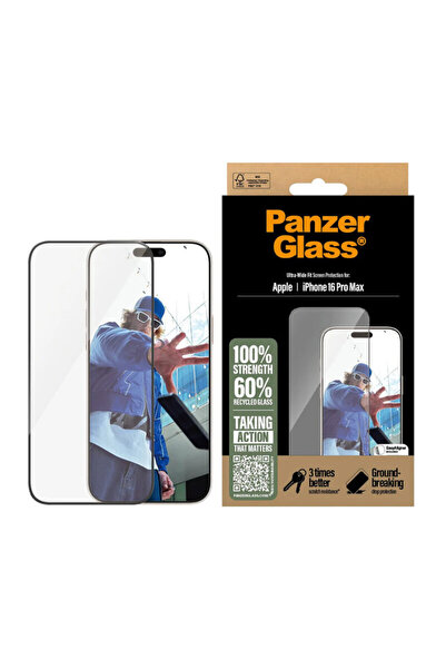 dalip iPhone 16 Pro Max PanzerGlass ®   Προστατευτικό οθόνης εξαιρετικά ευρεί...
