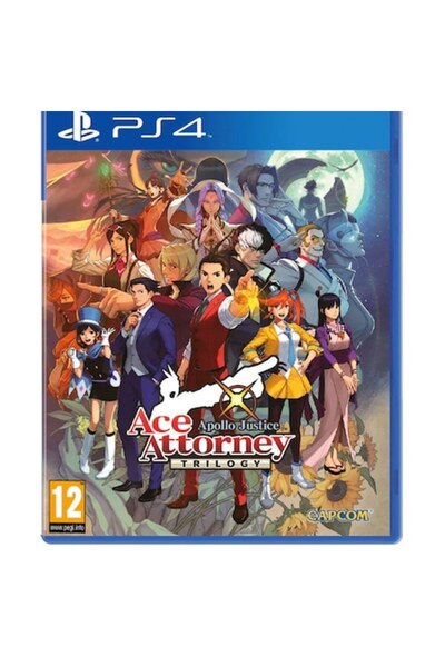 CAPCOM Apollo Justice: Ace Attorney Trilogy - Game for PlayStation 4