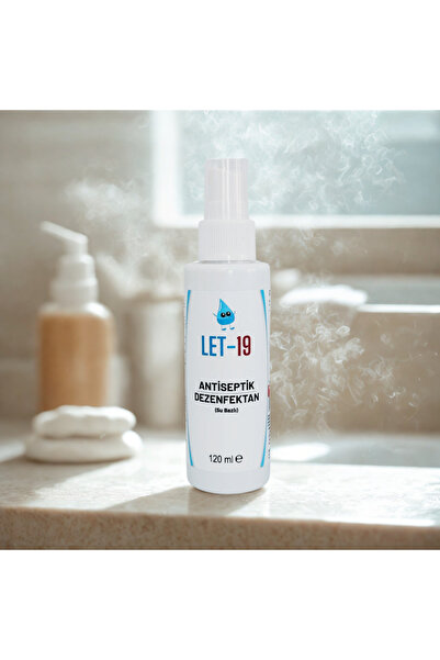 LET-19 LET 19 120 ml ALKOLSÜZ Sprey Hipokloröz El-Yüz-Cilt Dezenfektanı