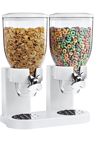 Türkiye Double airtight clear container cereal dispenser with built in spill ...