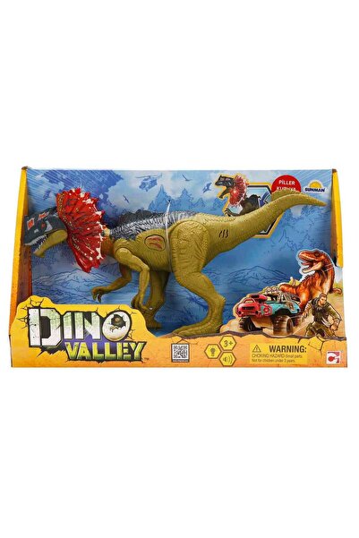 JURASSIC WORLD Sesli ve Işıklı Dino Valley Dinozor - Yeşil Kırmızı