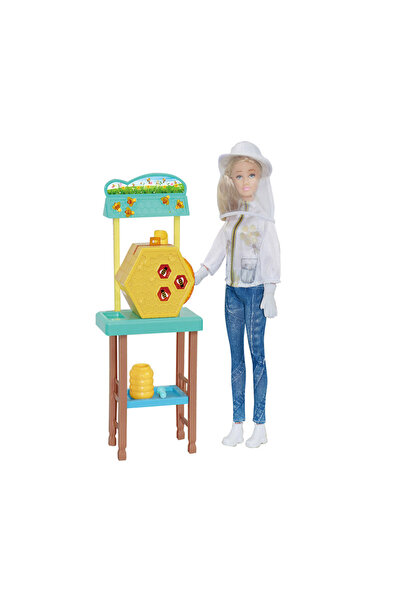 TSUMAB Kaibibi Beekeeper Doll Play Set – Honey Farm Adventure Toy