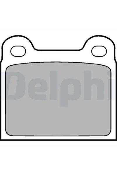 DELPHİ Brake Pad Set Disc Brake Alfa Romeo Alfetta/Giulia/Giulietta Bmw 1502-...