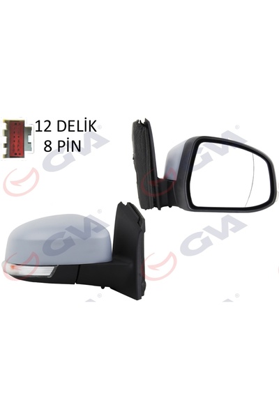 GVA DIŞ DİKİZ AYNASI SAĞ FORD FOCUS 12> ELEKTRİKLİ ISITMALI ASTARLI SİNYALLİ ...