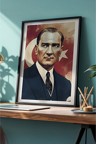 huhuli Mustafa Kemal Atatürk Printed Painting Huhu496