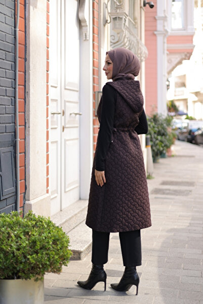 KADEEM Şirin Hooded Quilted Vest - 7005