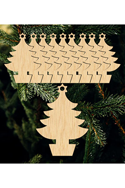 Bloom Atelier Set 10 buc Blank Glob Lemn Model Bradut