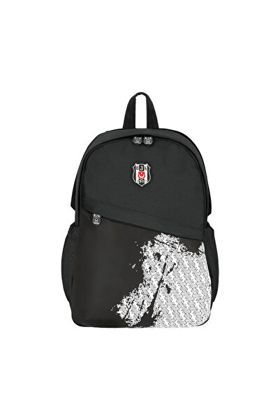 Beşiktaş GÜMÜŞ LOGO DETAYLI SIRT ÇANTASI