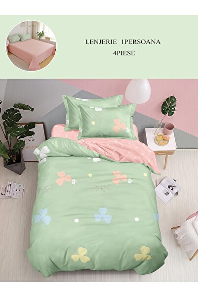 CHIRASO Finet 4-piece 1-person Bedding Set, Classic Sheet 155x220cm, Pillowcase 155x200, 2 Pillowcases