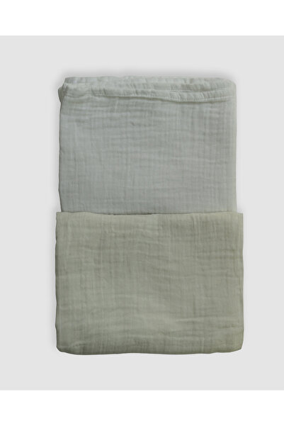 Mimiko غطاء موسلين بطبقتين 100% قطن عضوي فائق النعومة، قابل للتنفس، بطانية لل...