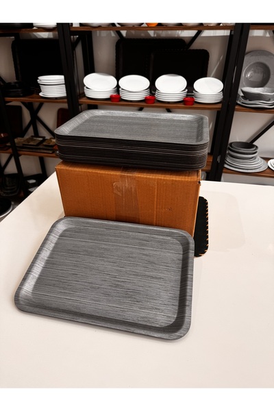 BARITCIOGLU Wooden Tray Serving Presentation 10 Units