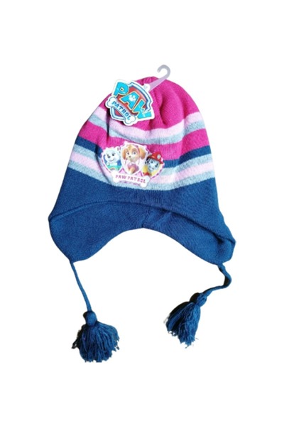 PAW PATROL Girls' hat with navy blue tassels