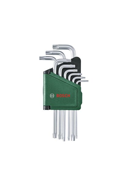 Bosch طقم مفاتيح أليان سداسي 9 قطع 1600 A02 BX9