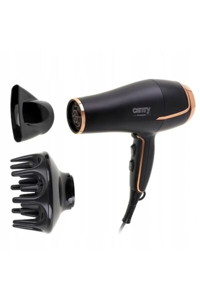 CAMRY Uscător de păr 2200 W, 2 viteze, 3 setări de temperatură, Negru