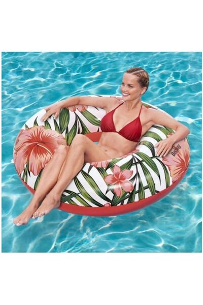 Granst Stag Colac Gonflabil Flori Tropicale Ø119cm