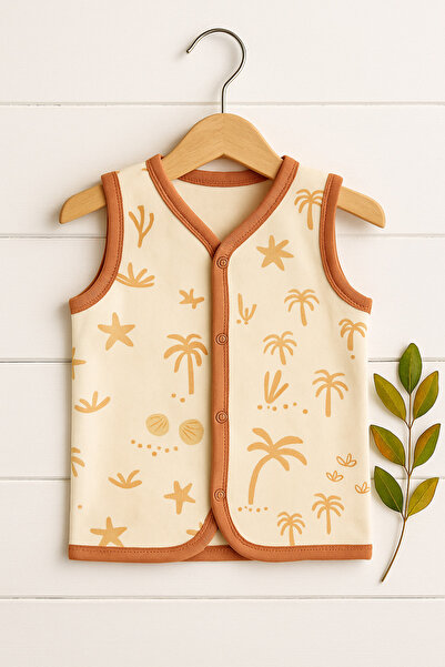 Baharda Nova Oeko Tex Certified 100% Organic Cotton Double Layer Combed Cotton Baby Vest / Girls Boys Unisex Children