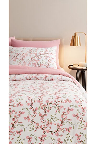 Rivaİstanbul Sakura Single Duvet Cover Set Cotton