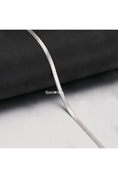 KEVSA Jewelry Colier din oțel inoxidabil cu lanț tip șarpe - LPD1074 - 3mm