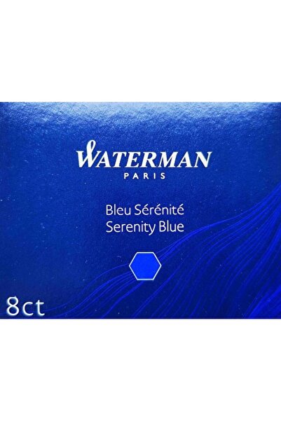 Other Cartuș de cerneală Waterman lung /8 buc/ albastru S0110860