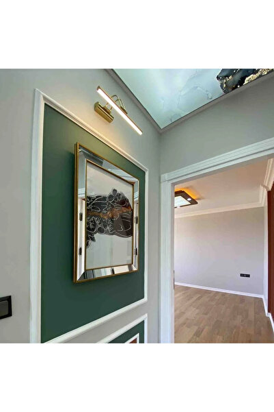 Merwish Flüt Led Aplik 50 CM 3200K Gün Işığı Banyo Tablo Çalışma Masası Duvar Aydınlatma Lamba