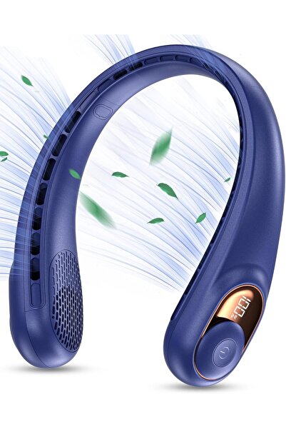 Other مروحة رقبة محمولة قابلة لإعادة الشحن بدون شفرات من كيدي، 4000 مللي أمبي...