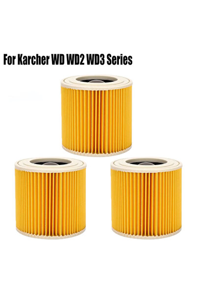 Choice 3pcs For Karcher WD WD2 WD3 WD1 MV3 MV2 Series Wet Dry Vacuum Cleaner ...