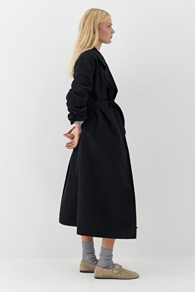 MARKALİSTE Lisa Trençkot Siyah