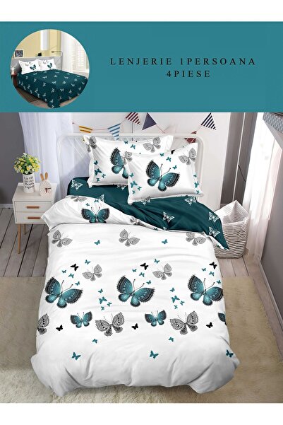 CHIRASO Finet 4-piece 1-person Bedding Set, Classic Sheet 155x220cm, Pillowcase 155x200, 2 Pillowcases