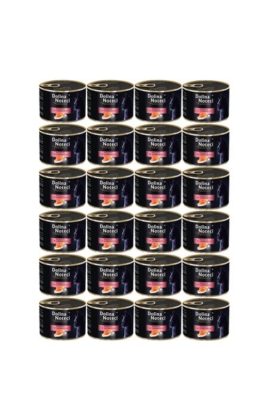 Other DOLINA NOTECI Premium bogată în somon - hrană umedă pentru pisici - 24x...