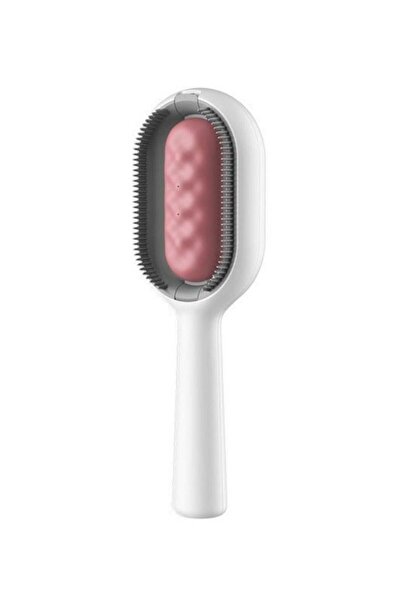 Arabest Pet Grooming Self-Cleaning Slicker Brush 4-in-1 Water-Infused (Pink)