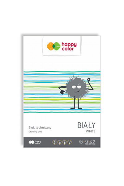 Other Technical Paper Pad A3 10k White Happy Color 170g/m2