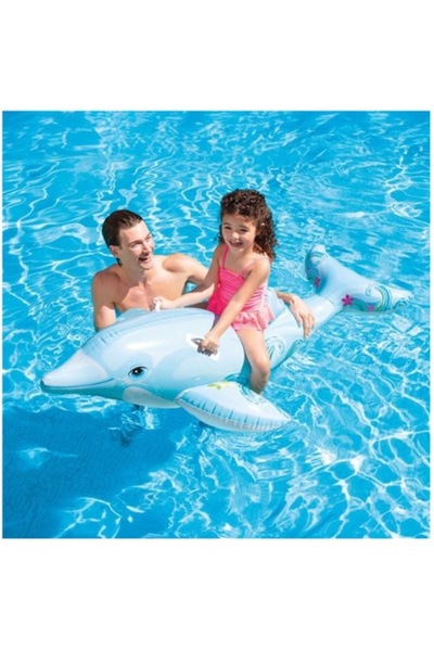 Intex Inflatable Dolphin 1.75 x 0.66 m -