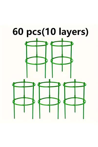 choice2 10 layers (60 pieces 30/60/90pcs Adjustable 5/10/15 Tier Plastic Plan...