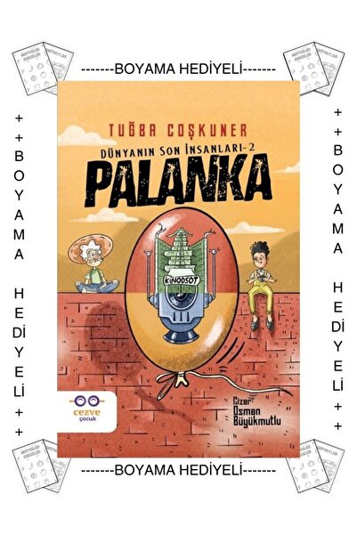 Cezve Kitap Boyamalı Tügva Kitap Kurdu Yarışması Kitabı Dünyanın Son İnsanlar...