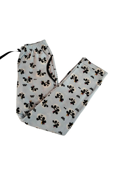 Sude Lacivert Tekstil Polarlı Tek Alt