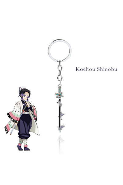 Miniso K00616-02 Hot Anime Demon Slayer Keychain Cosplay Kimetsu no Yaiba Tanjirou Nezuko Agatsuma Zenitsu