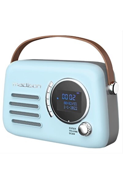 Madison EP-310 Portable Vintage FM/DAB Radio 30W with Bluetooth/AUX
