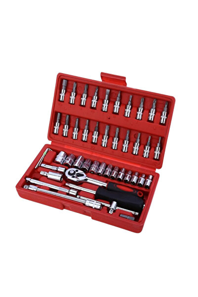 Universal CHROME VANADIUM 1/2 Lokma Anahtar Seti 32 Parça