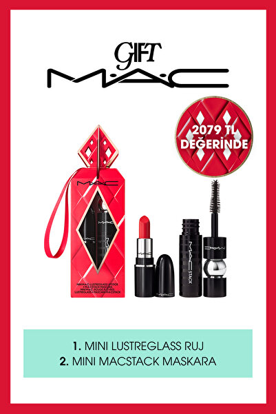 M.A.C Future Favourites Mini Lustreglass + MACStack Seti | Yılbaşı Koleksiyonu