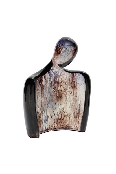 Missi Arun Heykel- Transparan Kahverengi Batik (23 cm)