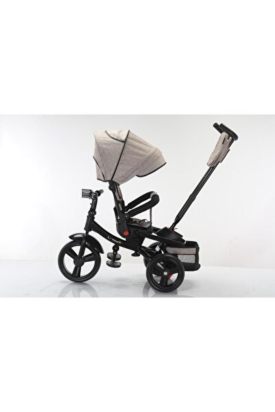L-Sun Tricicletă Multifuncțională, Scaun Reversibil, Pozitie De Somn, Mâner Parental, Muzica Si Lumini