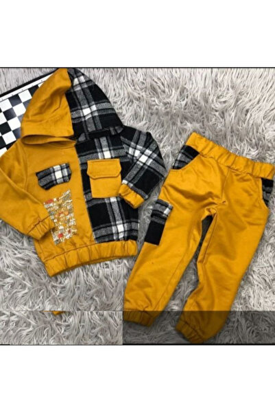 mj kids Double Hooded 2 Ip Fleece-Lined Men's Team