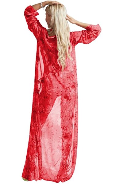 Margoun Threepiece Digital Printing Beach Blouse Swimsuit M3109