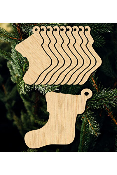 Bloom Atelier Set 10 buc Blank Glob Lemn Model Cizmulita