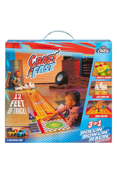 Little Tikes Crazy Cars Fast 3 in 1 Playset