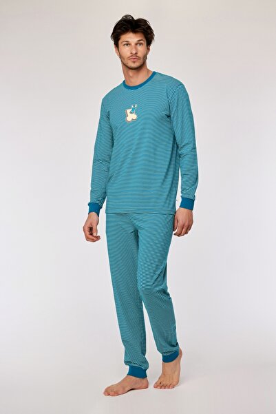 Woody Pijama Takımı-Plc - 928 Z Strıpe Pıgeon Boys