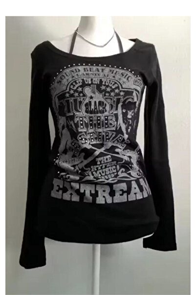 Pop Giyim The Sound of Music Extreme Strap Blouse