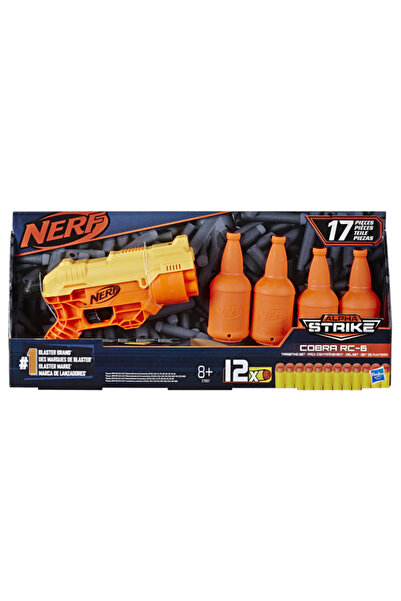 Hasbro مجموعة نيرف ألفا سترايك كوبرا RC-6 من 17 قطعة، قطعة واحدة